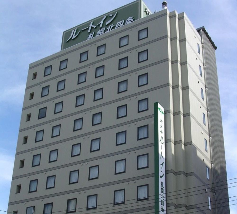 Hotel Route-Inn Sapporo Kitayojo Dış mekan fotoğraf